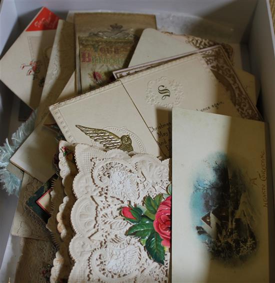 Box Victorian valentines